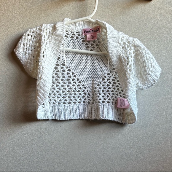 Vintage Bolero Sweater Pink Angel - Picture 2 of 3